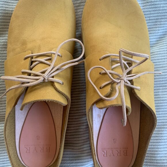 Bryr Zoe Clogs in Fennel Nubuck Sz 8/38: NWOT - Picture 2 of 9